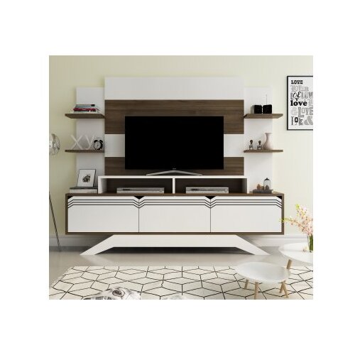 HANNAH HOME Hanah kućni TV komoda Delpi orah Slike