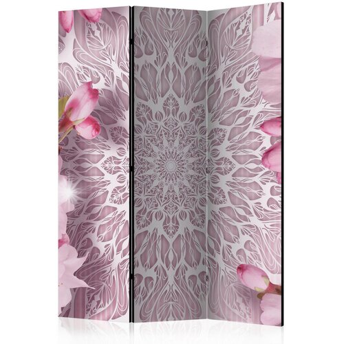 Artgeist PARAVAN 135/172/3 cm bela, pink Cene