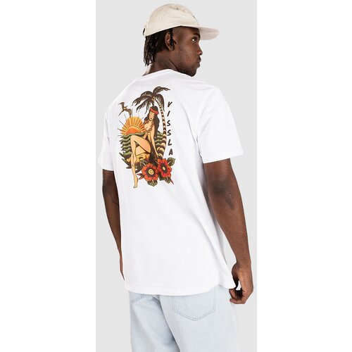 Vissla Leid Back T-shirt white Cene