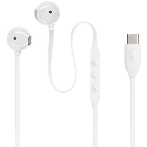 JBL Tune 305C USB-C White Bubice Slike