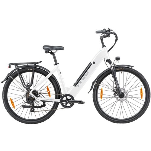 TTGO HZ-28ST Električno mestno kolo, 350W 36V 20Ah, Shimano 7S, Bela, (21960270) Cene