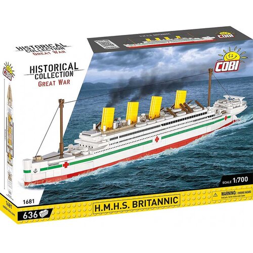 Cobi Toys COBI: H.M.H.S. Britannic set za sastavljanje broda (1681) Cijene