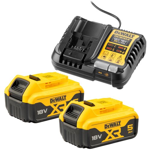Dewalt DCB1104P2 set punjač + baterija 2x5.0Ah, xr 18V Cene