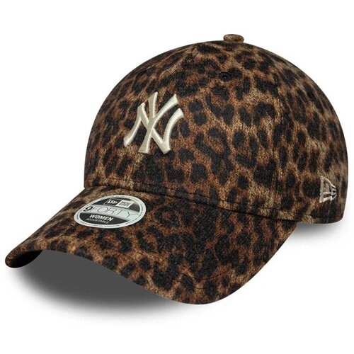 New Era Kape s &amp;scaron;iltom Wmns Cosy Leopard 9forty Neyyan Večbarvna Slike