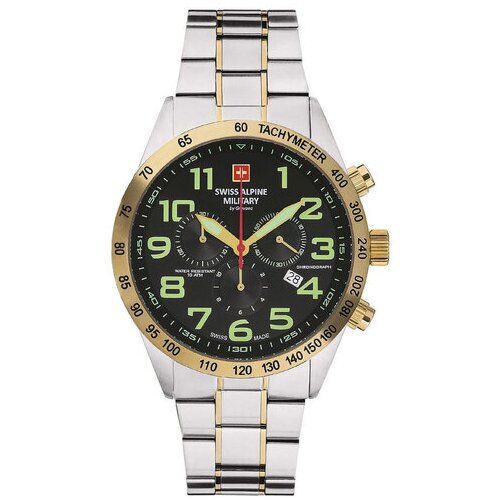 Swiss Alpine Military Ročna ura 7047.9144 Srebrna Slike