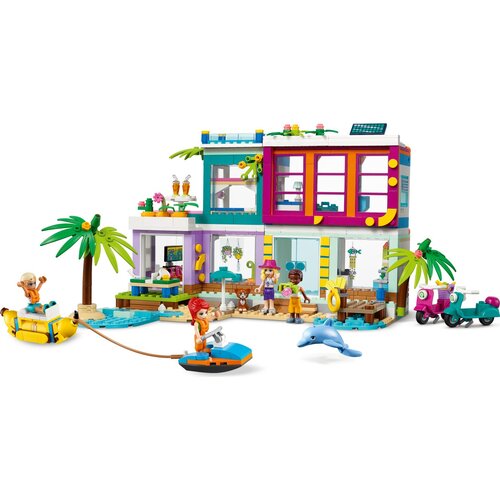 Lego friends počitni&amp;scaron;ka hi&amp;scaron;ica na plaži (41709) Slike