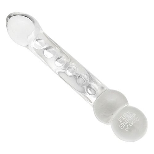 Fifty Shades of Grey stekleni dildo Fifty Shades of Grey Drive me Crazy Cene