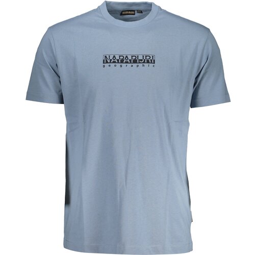 Napapijri LIGHT BLUE MAN SHORT SLEEVE T-SHIRT Slike