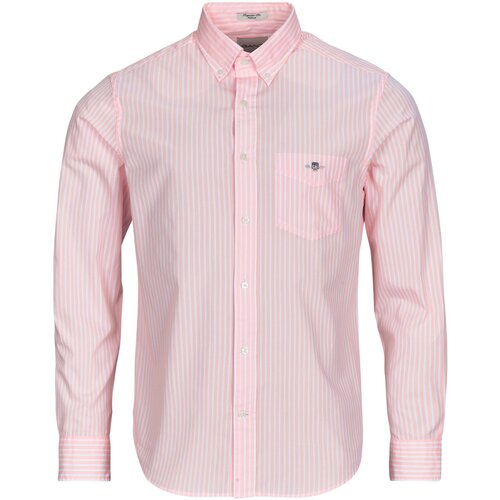 Gant REG CLASSIC POPLIN STRIPE SHIRT Ružičasta Slike