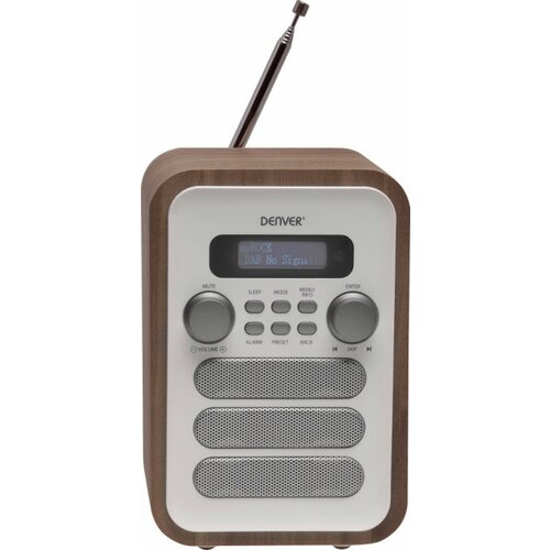 Denver DAB-48 radio FM white Cene