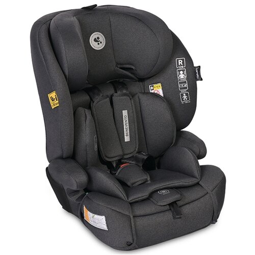 Lorelli AUTO SEDISTE BENEVENTO ISOFIX (76-150cm) - BLACK JASPER Slike