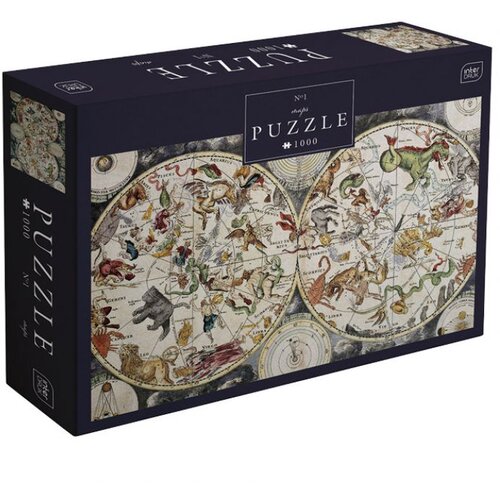 Puzzle 1000 KOM MAP 1 INTERDRUK Cijene