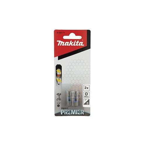  Bit PZ2x25mm torzijski 2 kom Premier E-03171 MAKITA Cijene