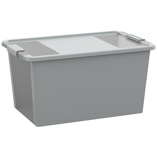 Kis Zaboj za shranjevanje KIS Bi Box L (40 l, 55 x 28 x 35 cm, siv, s pokrovom) Cene