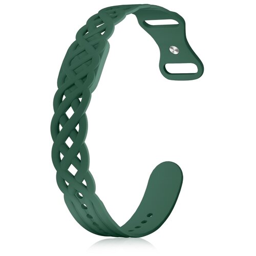 INF Silikonski pa&scaron;ček za Fitbit Air z zračno pletenico, vodoodporen Green, (5000369118) Cene