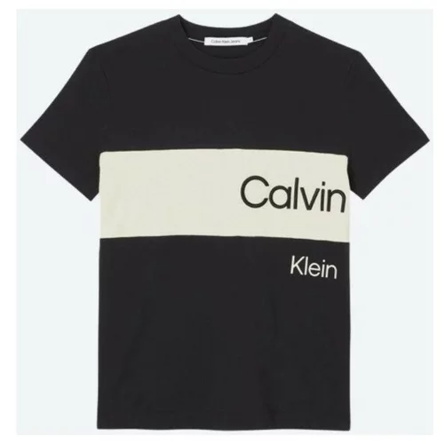 Calvin Klein Jeans Majice s kratkimi rokavi J20J218995BEH TEE Črna