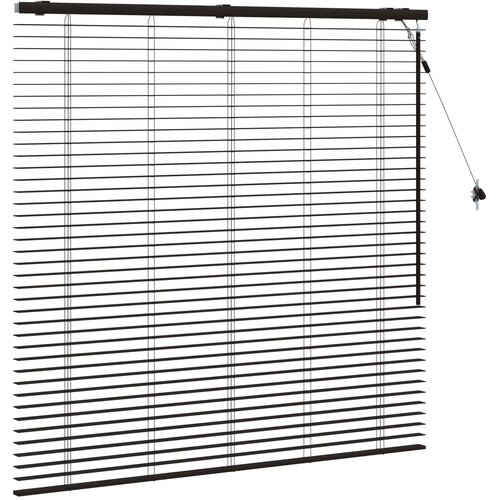  Venecijanska roleta Tamno smeđa 140 x 130 cm 35 mm Slike