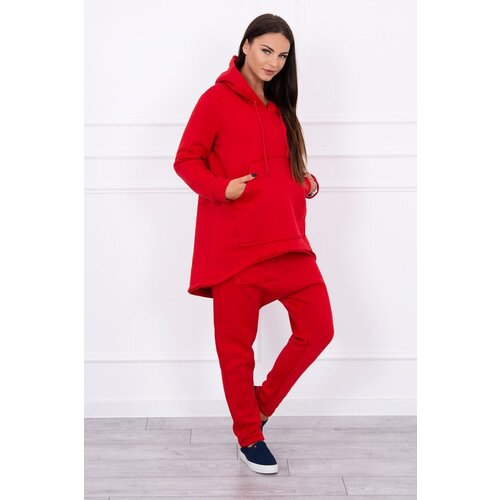 Kesi Set with Baggy trousers red Slike