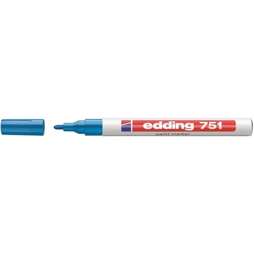 Edding marker z lakom EDE751010 E-751, 1-2 mm, sv. moder 10 KOS