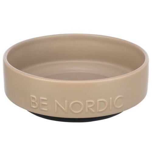 Trixie posoda za pse Be Nordic kovinska/rob iz gume 1,2 l/fi-18 cm sivorjava Cene