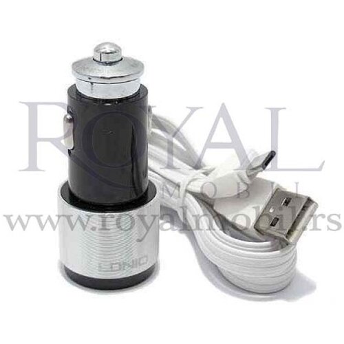 Ldnio auto punjač C403 2xUSB 5V/4.2A microusb crno-srebrni Slike