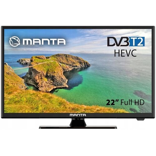 Manta tv sprejemnik led, 22LFN123D, 56 cm, 22 inch, full hd, DVB-C/T2/HEVC, hdmi, usb Slike