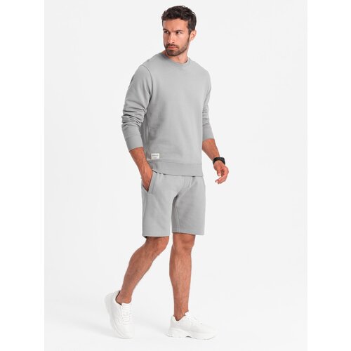 Ombre men's sweatshirt set sweatshirt + shorts Slike