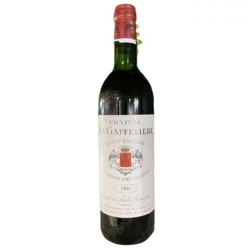 Chateau_la_Gaffeliere CHATEAU LA GAFFELIERE vino Comte de Malet Roguefert 1981 0,75 l