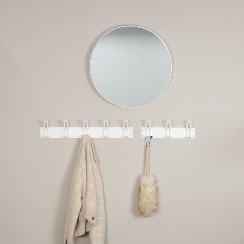 Spinder Design bijela metalna zidna vje&amp;scaron;alica miles &amp;ndash; Slike