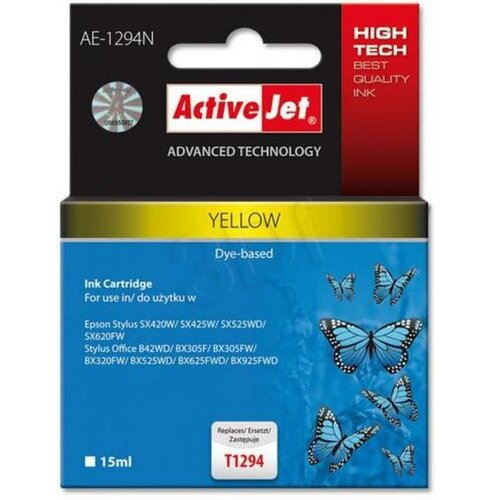 Activejet rumeno črnilo Epson T1294 AE-1294N Cene