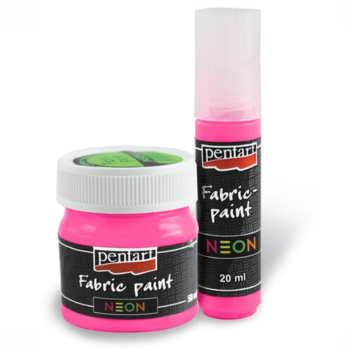  Boja za tekstil NEON 50 ml | vi&amp;scaron;e nijansi Slike