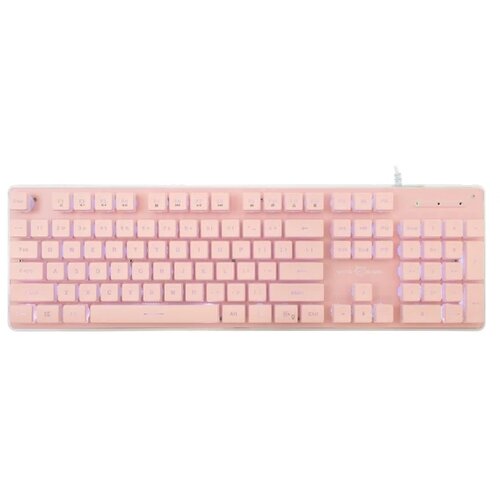 White Shark tastatura tachi full layout/membranska/rgb/pink/us Slike