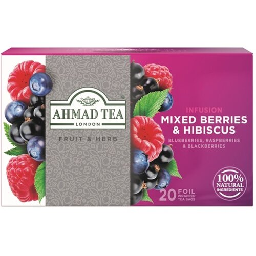 Ahmad Tea Čaj od miješanog bobičastog voća i hibiskusa 20/1 Cene