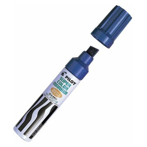 Pilot marker super color wide broad plavi 308777 Cene