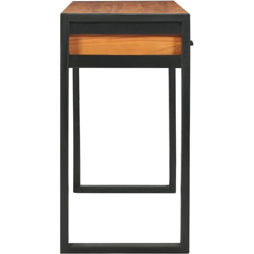  Radni stol s 2 ladice 100 x 40 x 75 cm od tikovine Slike