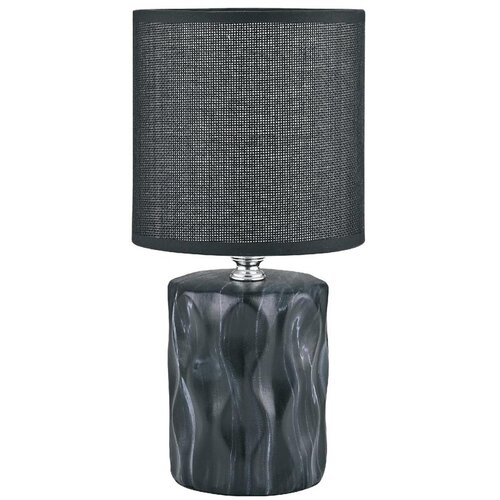 Zuma line HS8603-BL - Stona lampa 1xE14/40W/230V crna/mramorni dekor Slike