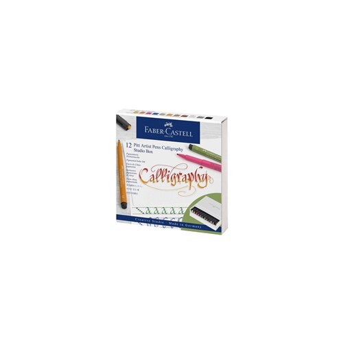 Faber-Castell flomasteri caligrafija 12 komada Slike