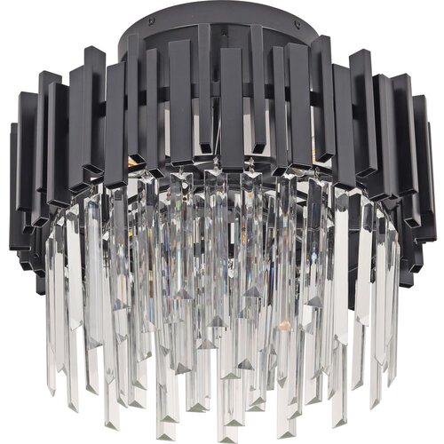 Brilagi Stropno svetlo VERVE 6xE14/40W/230V prečnik 60 cm crna Slike