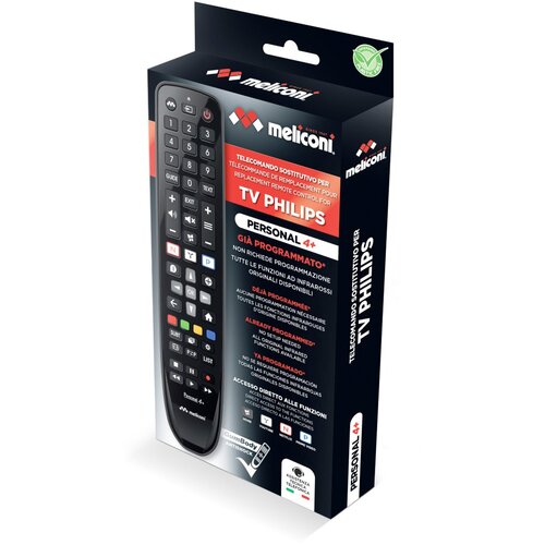 Meliconi nadomestni daljinec gumbody personal 4+ za televizorje philips Slike