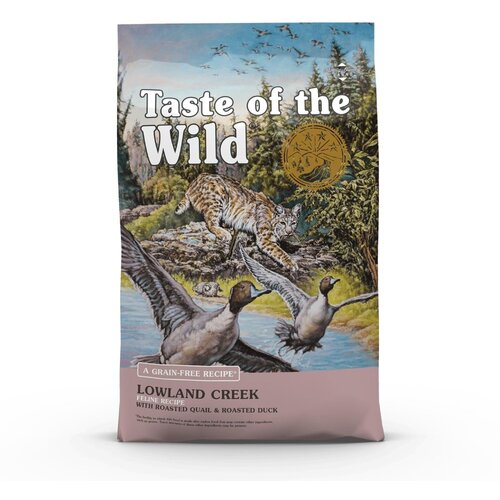 Taste Of The Wild lowland creek hrana za mačke bez zitarica prepelica i divlja patka 6.6kg Cene