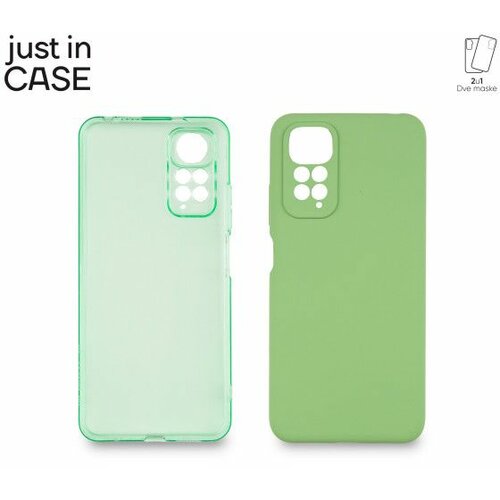 Just In Case 2u1 extra case mix paket zeleni za redmi note 11 5G/M4 pro Cene