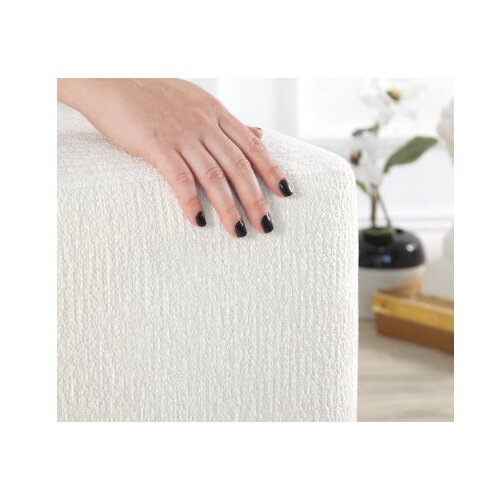 Atelier Del Sofa Tabure 45x45x45cm, Krem Slike