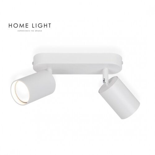 HOME LIGHT TALIA 82 spot lampa 2xGU10 bela Slike