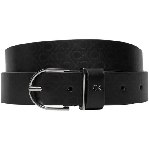 Calvin Klein Jeans CK METAL LOOP RND BCKLE 3.0_MONO K60K612860 Crna