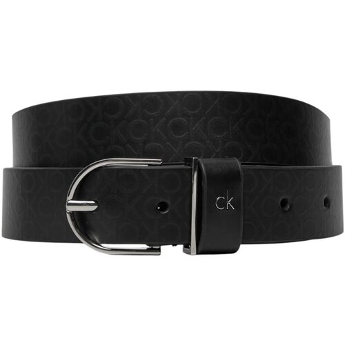 Calvin Klein Jeans CK METAL LOOP RND BCKLE 3.0_MONO K60K612860 Crna Slike