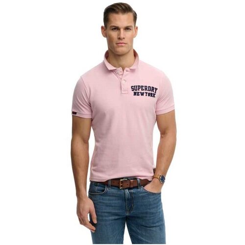 Superdry pink muška polo majica Cene