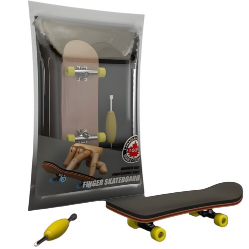 IZMAEL Finger Skateboard - Žuta Cene