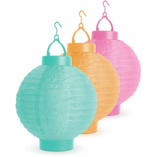 Garden of Eden Solarni lampion - 3 barve - hladno bela LED - 21 cm Slike