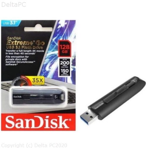 MEM UFD 128GB Extreme Go USB 3.1 Sandisk Slike