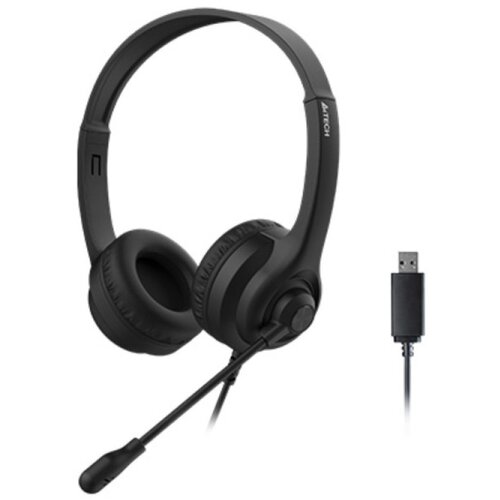 A4Tech A4-HU-8 A4Tech slusalice sa mikrofonom, 40mm/32ohm, USB Cene